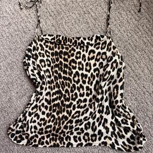 Hm leopard print halter